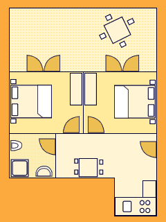 Ground-plan of the apartment - 3 - 4